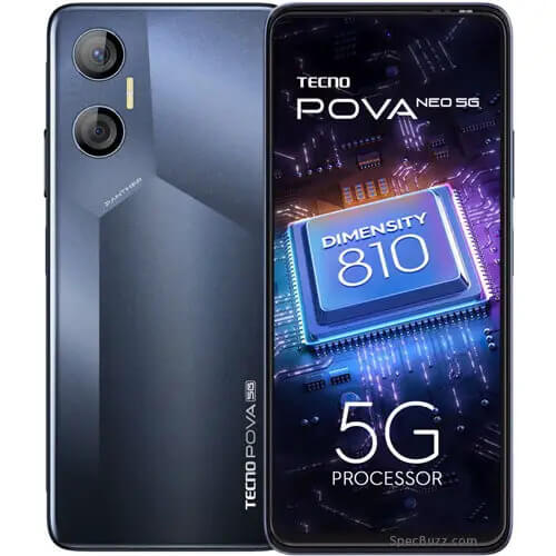 Tecno Pova Neo 5G black color