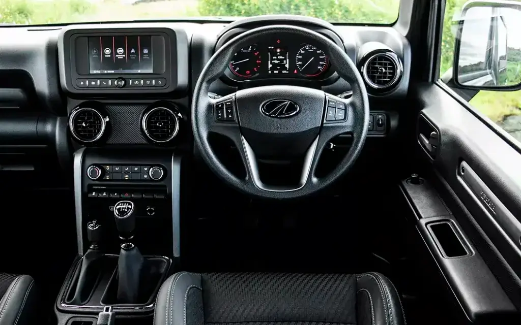 mahindra thar interior