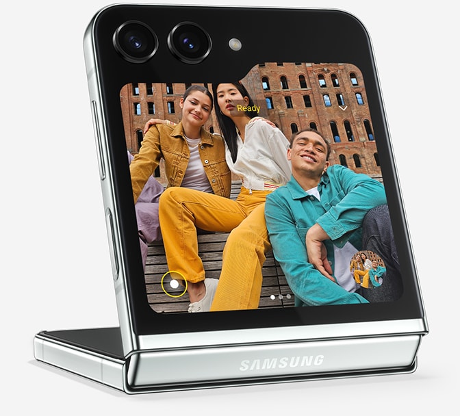 galaxy z flip5 highlights camera flexcam mo