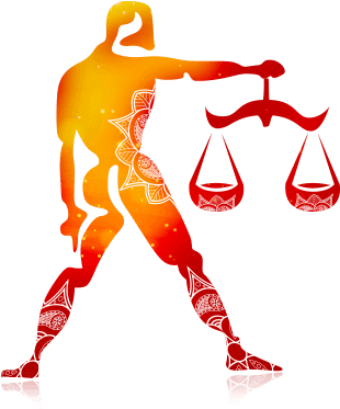 libra zodiac symbol silhouette