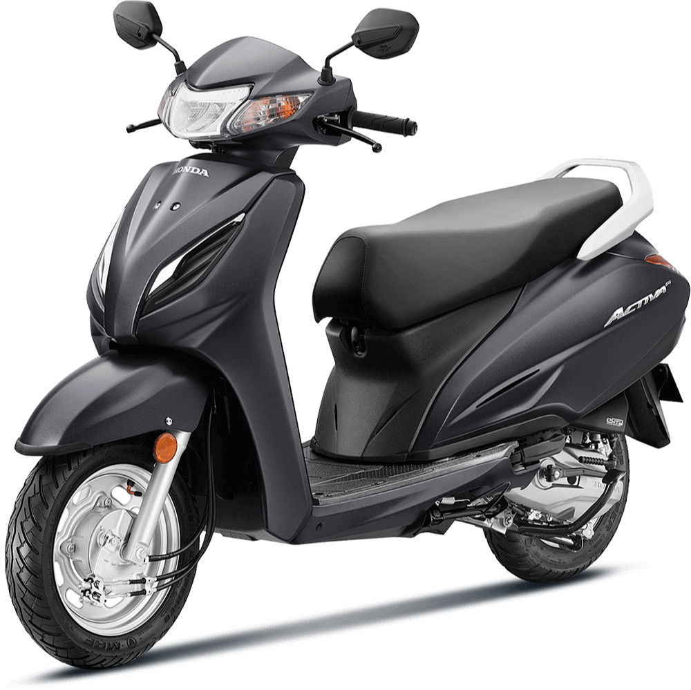 grey activa honda scooter