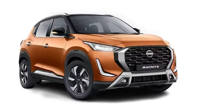 magnite facelift exterior right front three quarter 2