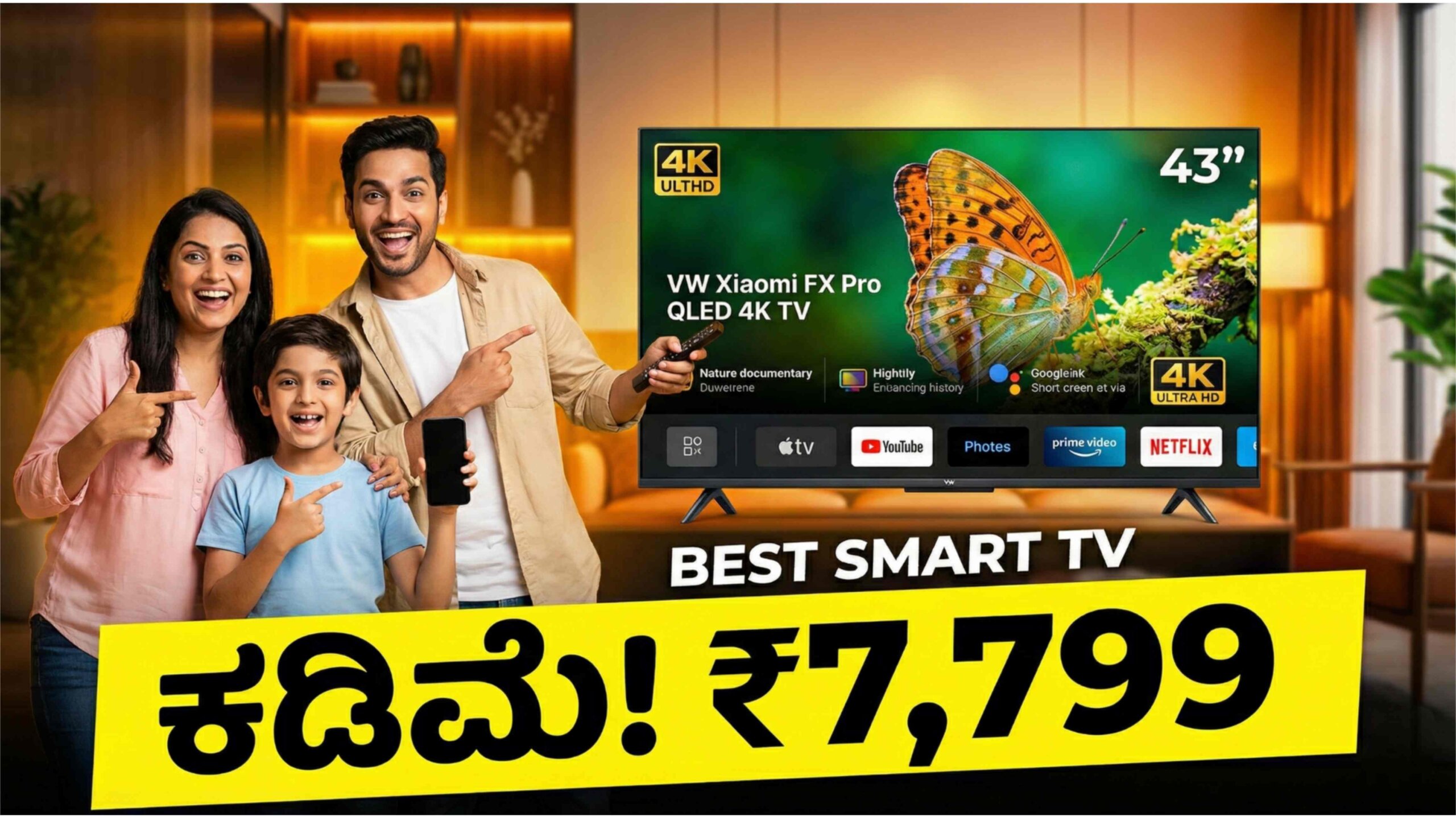 best smart tv under 8000 scaled