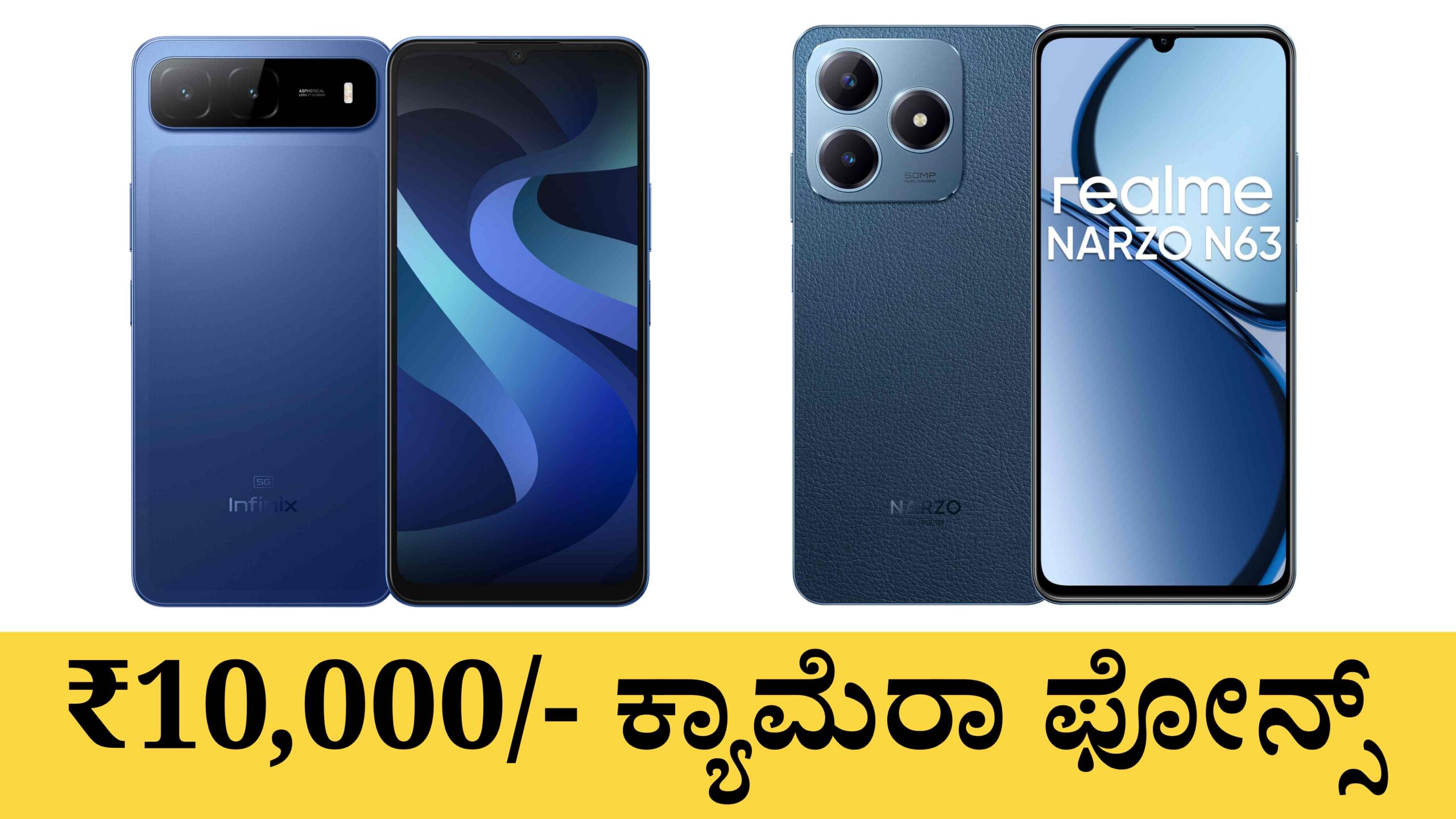 10,000 ರೂ. ಒಳಗೆ 2025ರ ಟಾಪ್ 5 ಕ್ಯಾಮೆರಾ ಫೋನ್‌ಗಳು: ಹೈ-ಕ್ವಾಲಿಟಿ ಫೋಟೋ ಮತ್ತು ವಿಡಿಯೋಗಳಿಗಾಗಿ ಇಲ್ಲಿವೆ ಬೆಸ್ಟ್ ಆಯ್ಕೆ!