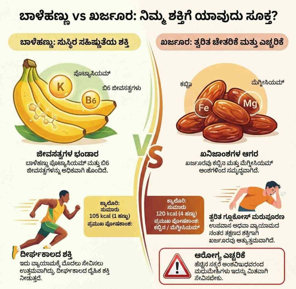 Banana vs Dates details