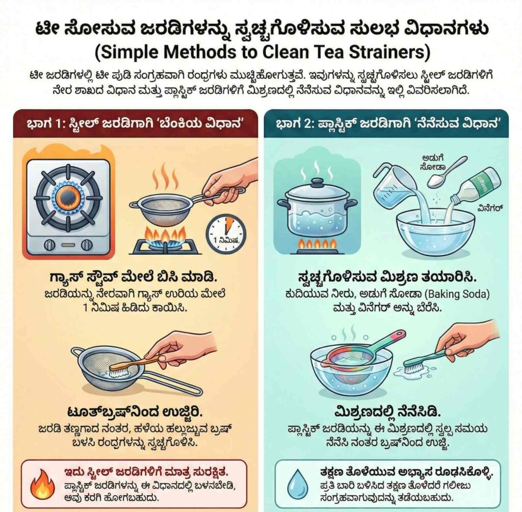 How to clean Tea Filter and look like new