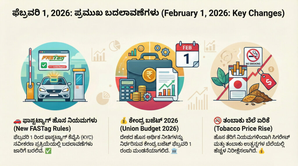 budget 2026 fasttag rules february 1 updates