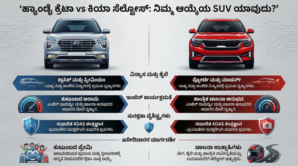 creta vs seltos 2026 kannada review