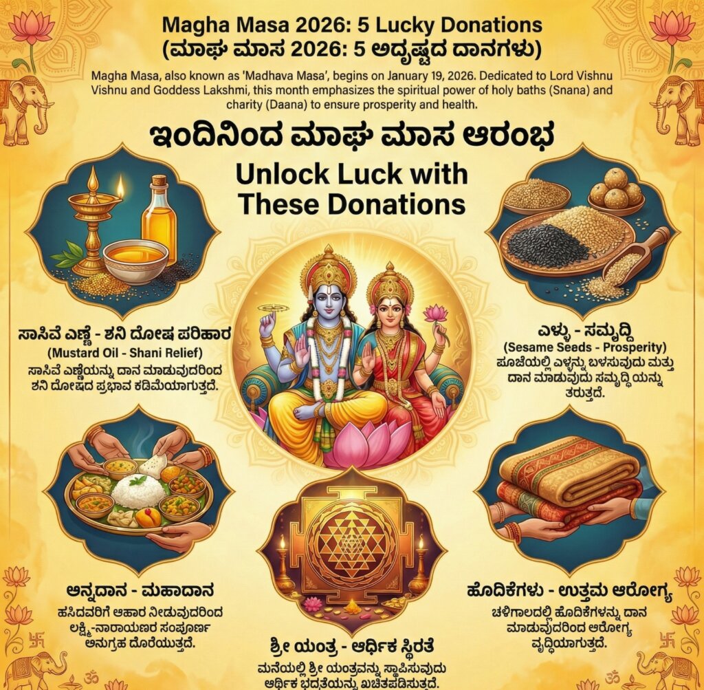 donating in Magha masa