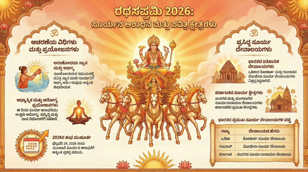 famous sun temples in karnataka for ratha saptami