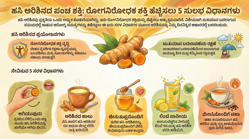 hasi arishina upayogagalu health tips