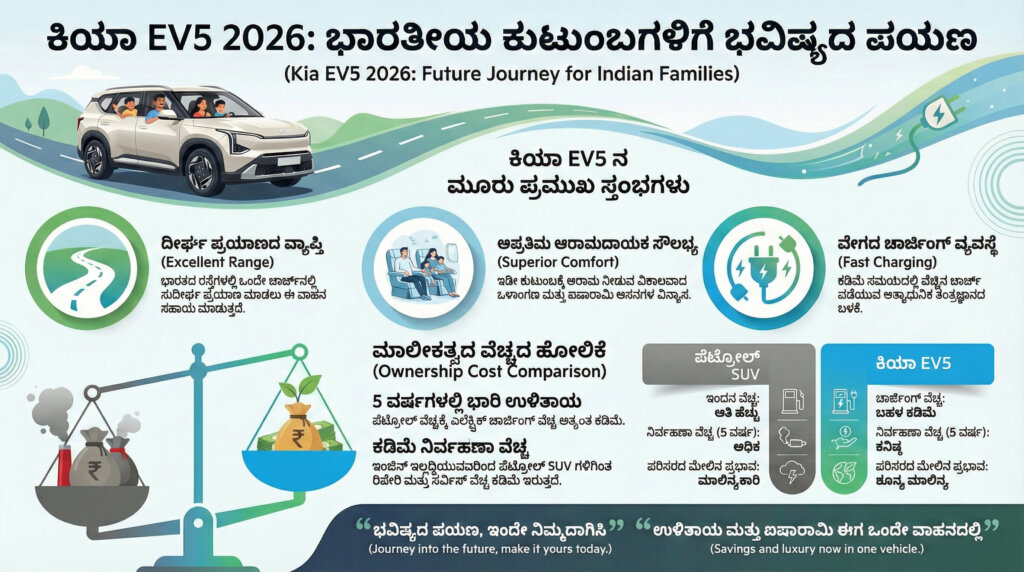 kia ev5 india launch 2026 review kannada