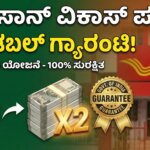 kisan vikas patra post office scheme 2026 kannada