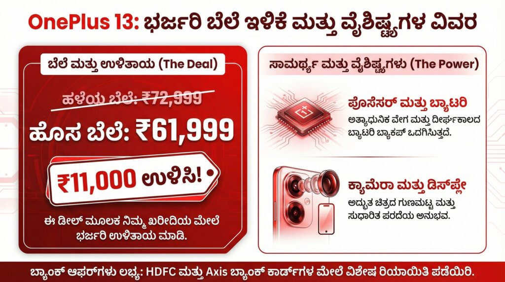 oneplus 13 features price in india kannada