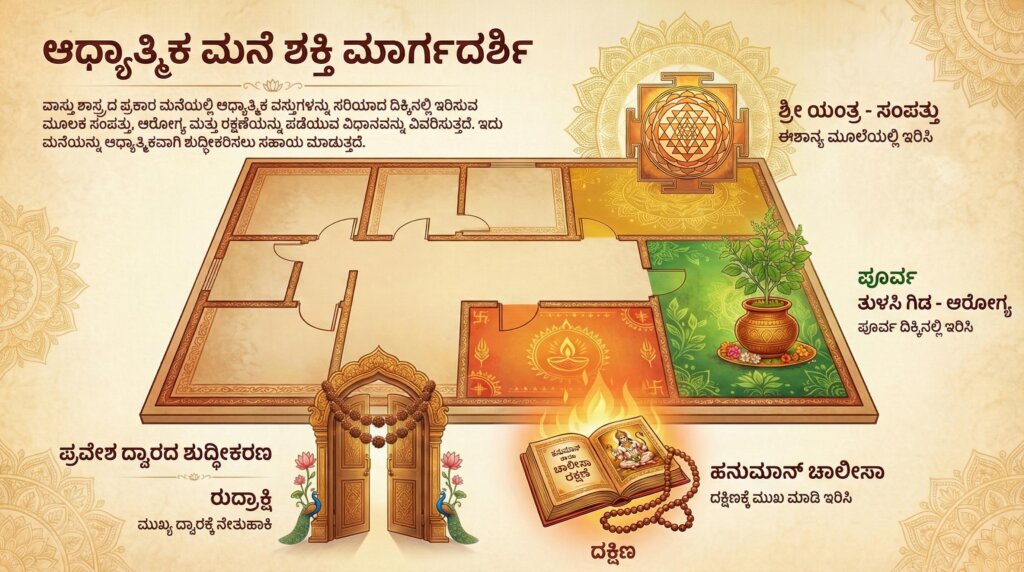 remove negative energy home 4 spiritual items kannada