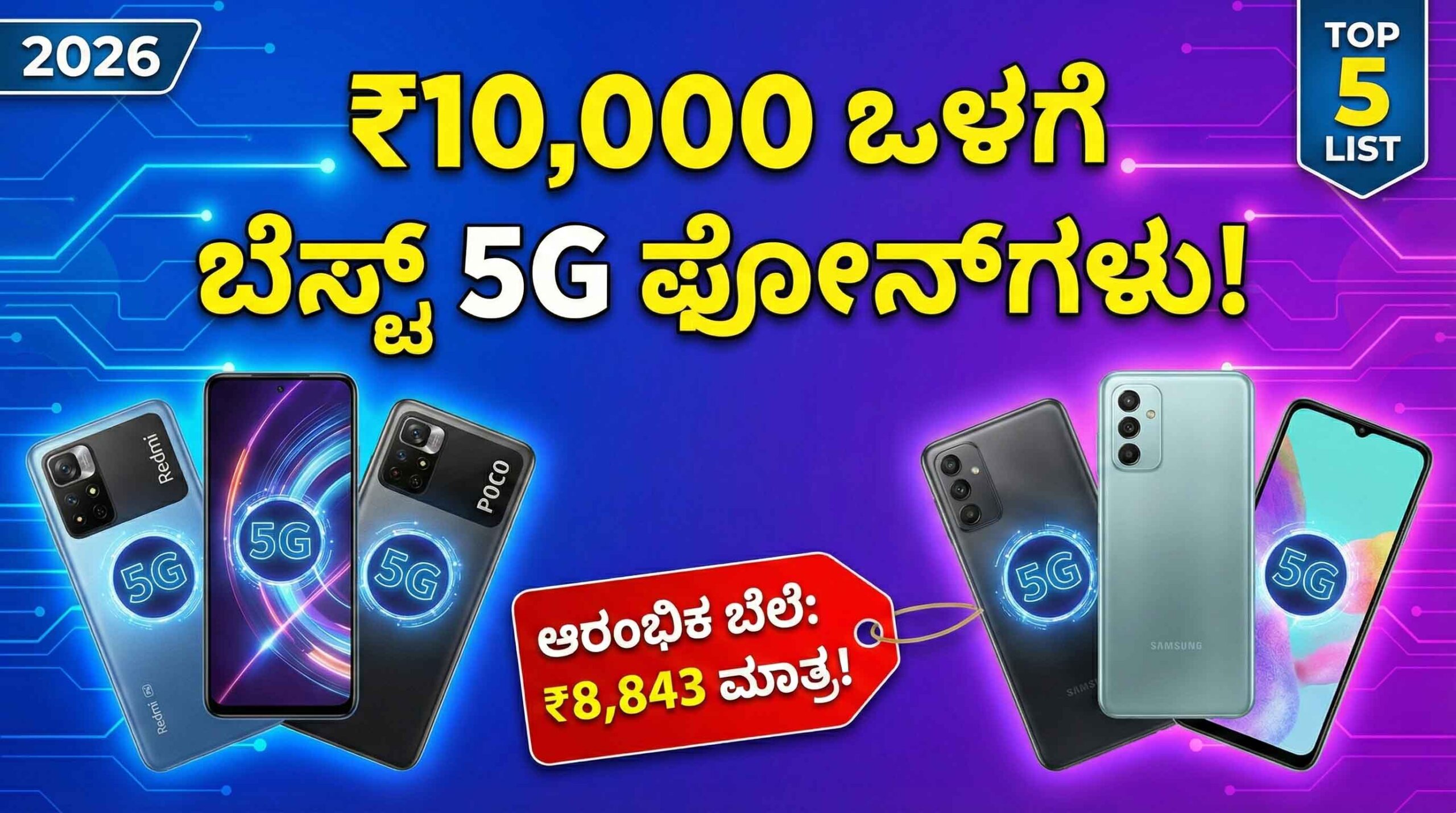 best 5g phones under 10000 in india 2026 kannada scaled