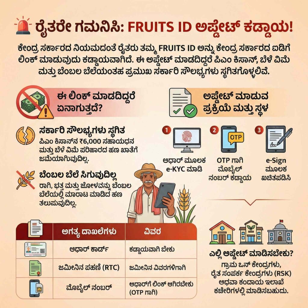 fruit id and farmer id