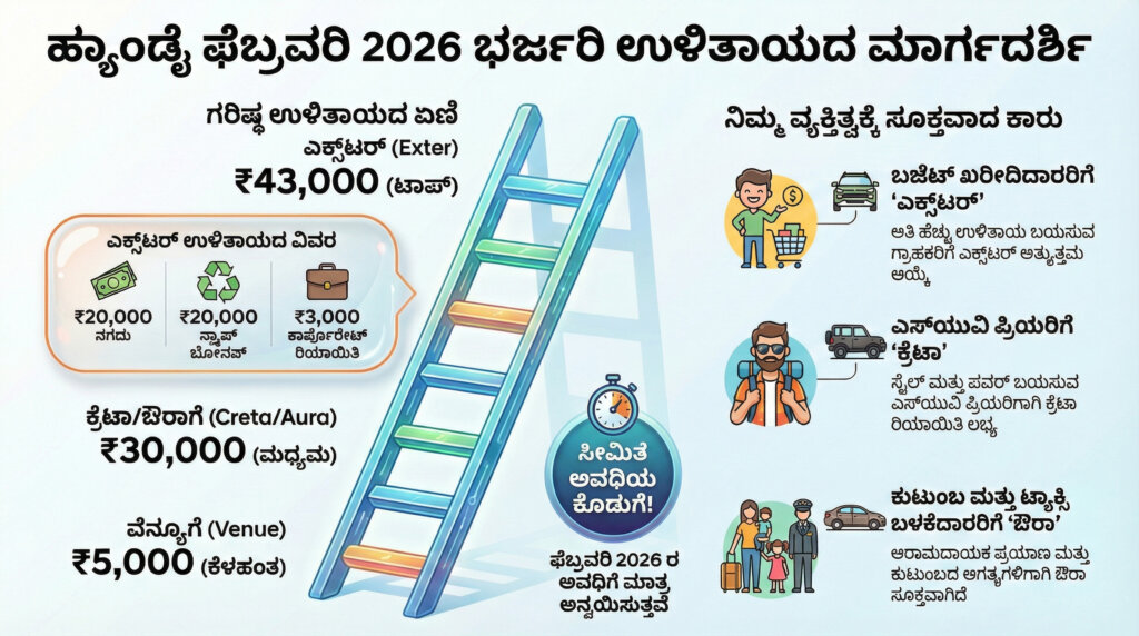 hyundai car discount news february 2026 karnataka