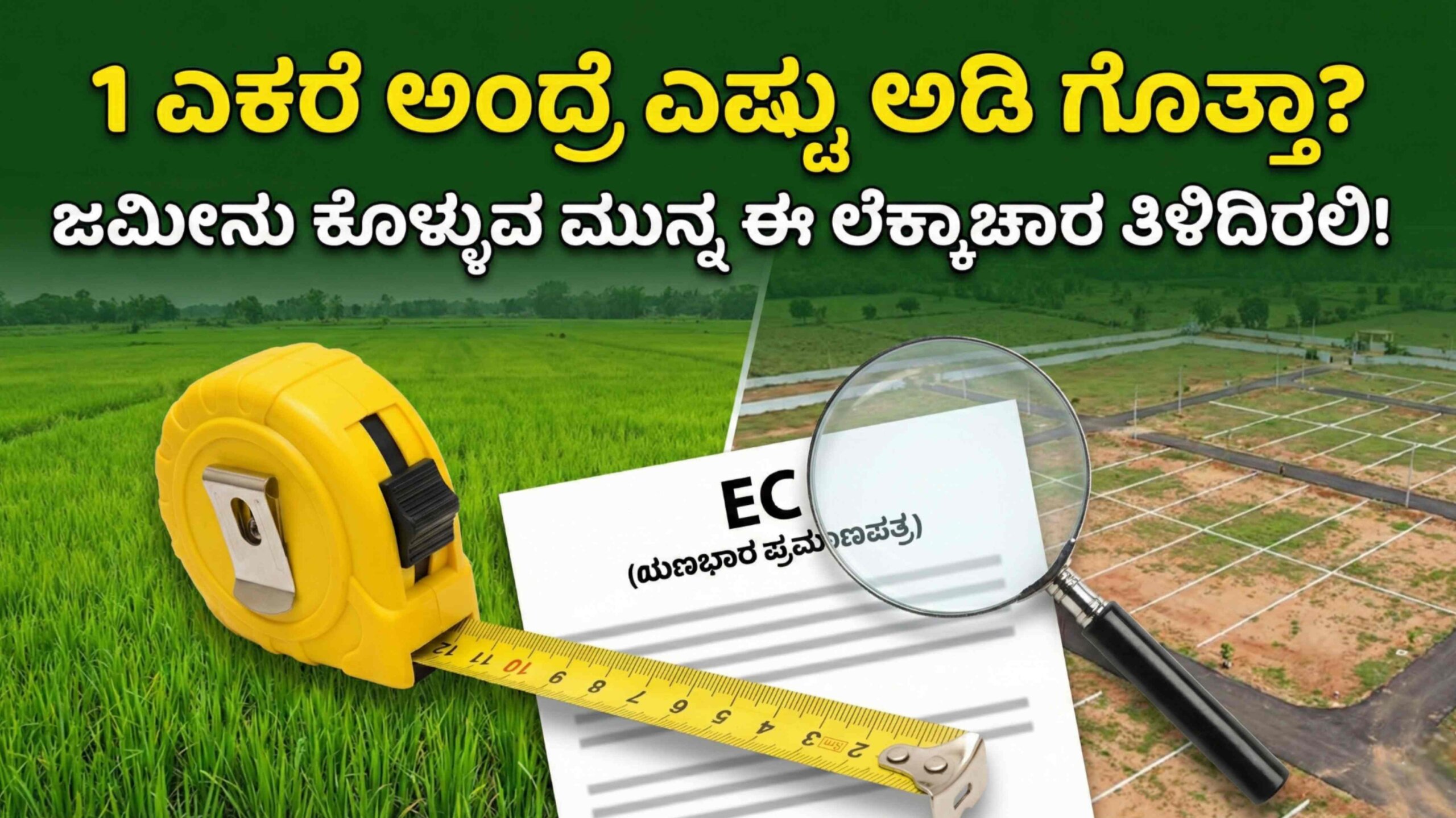 land dimension info scaled