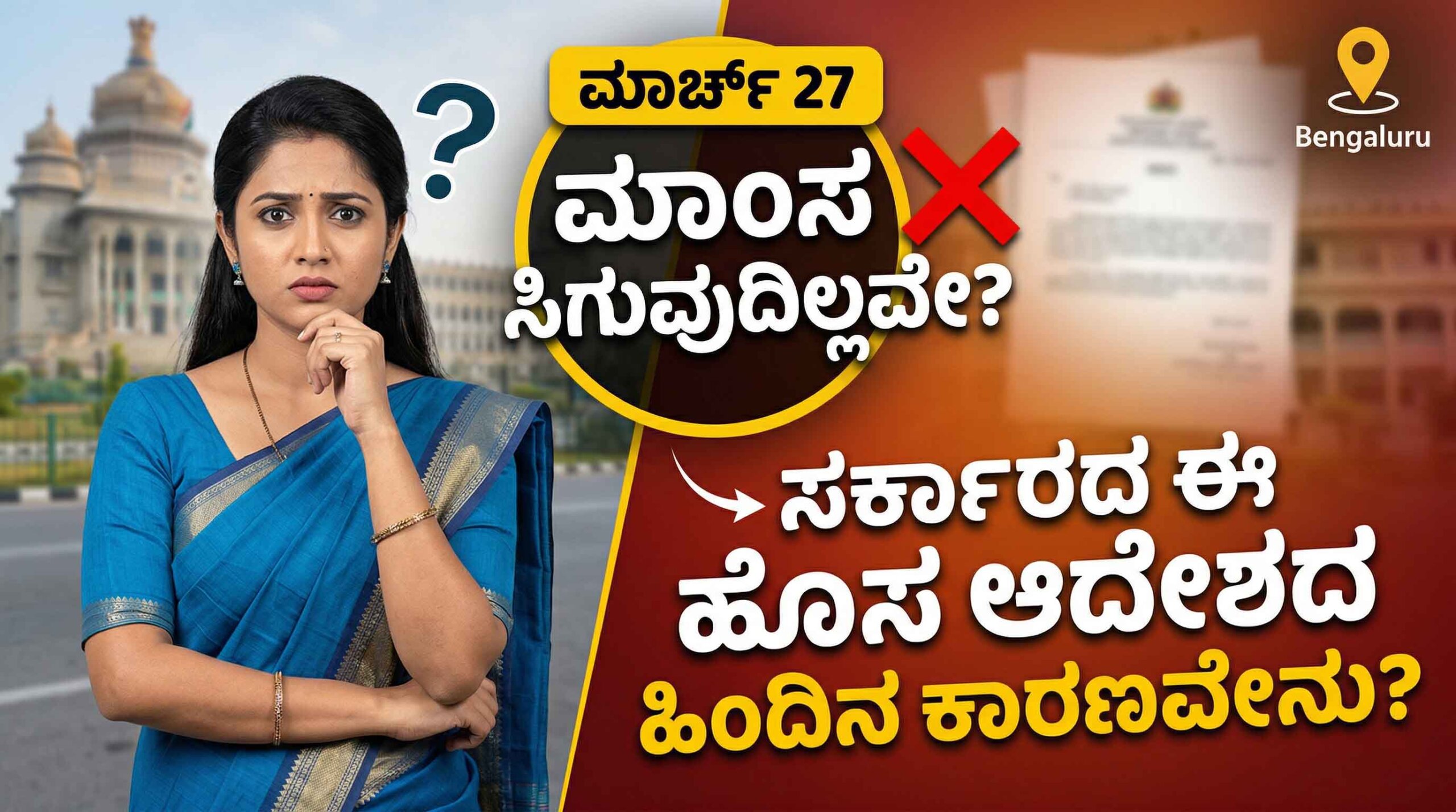 bangalore meat ban sri rama navami march 27 notification scaled