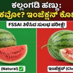 fake vs natural watermelon test kannada
