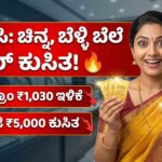 gold rate today bangalore price drop