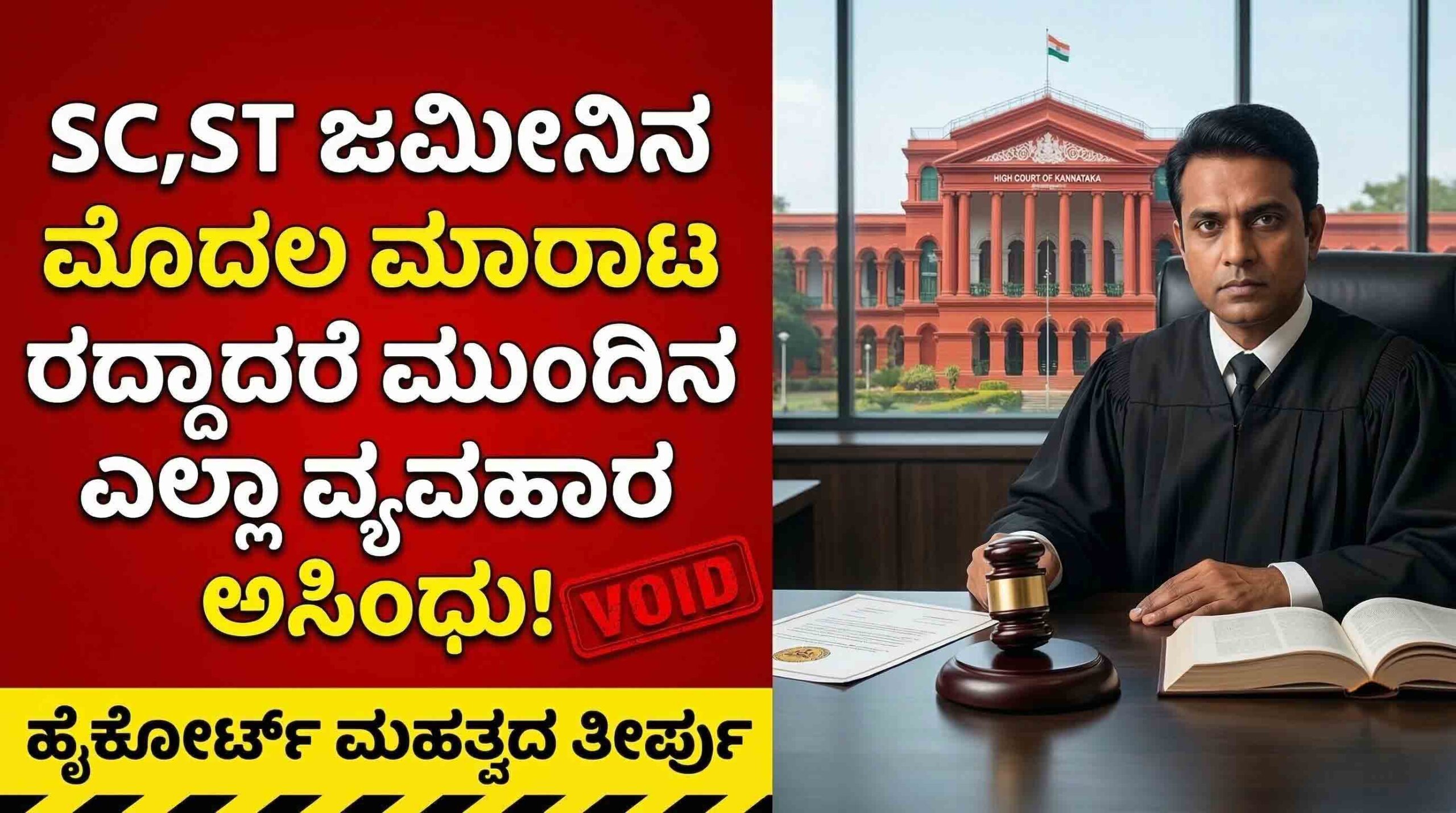 karnataka high court ptcl land act verdict void sale rules scaled