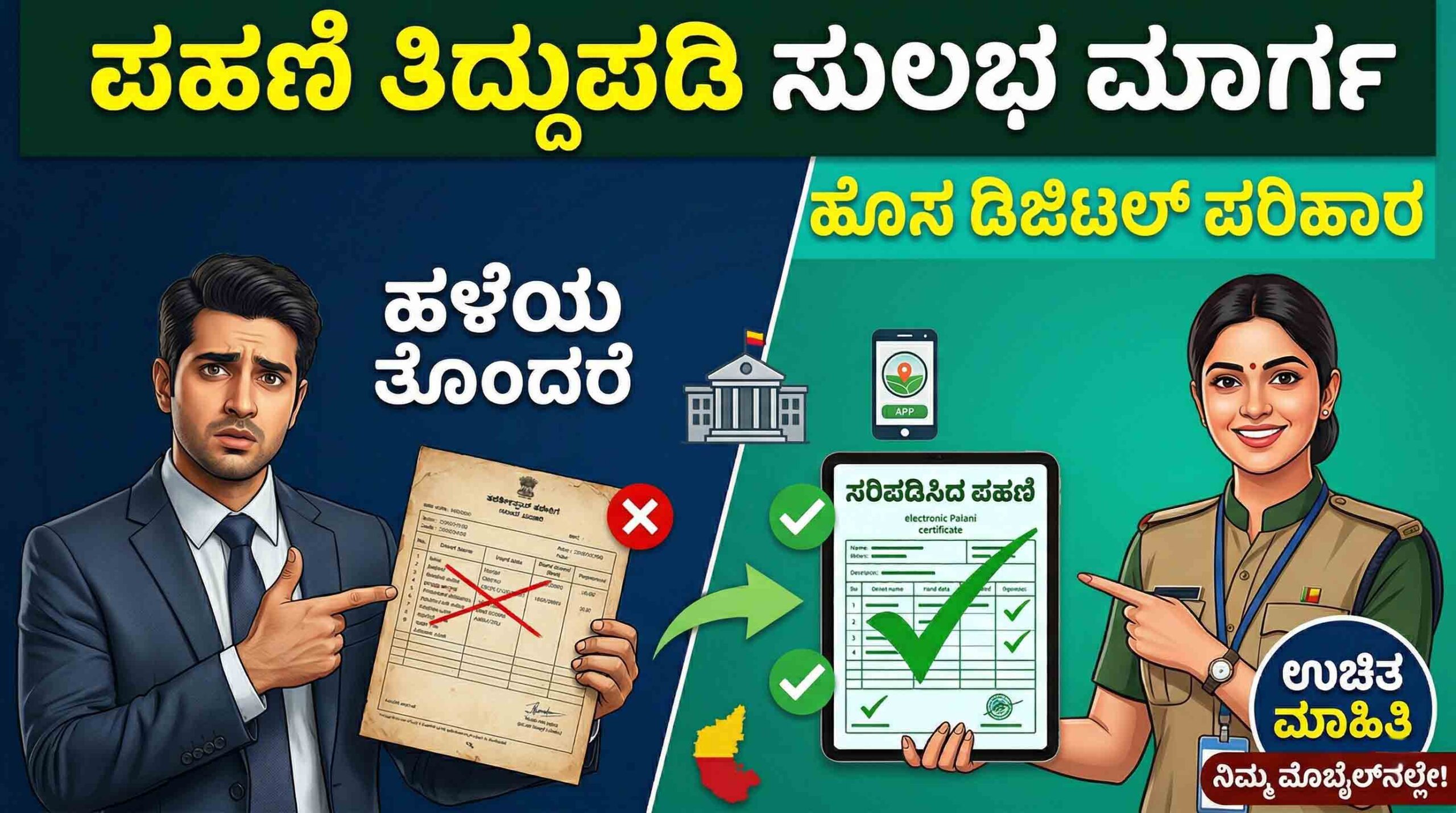 karnataka rtc pahani correction tahsildar power extension 2026 scaled