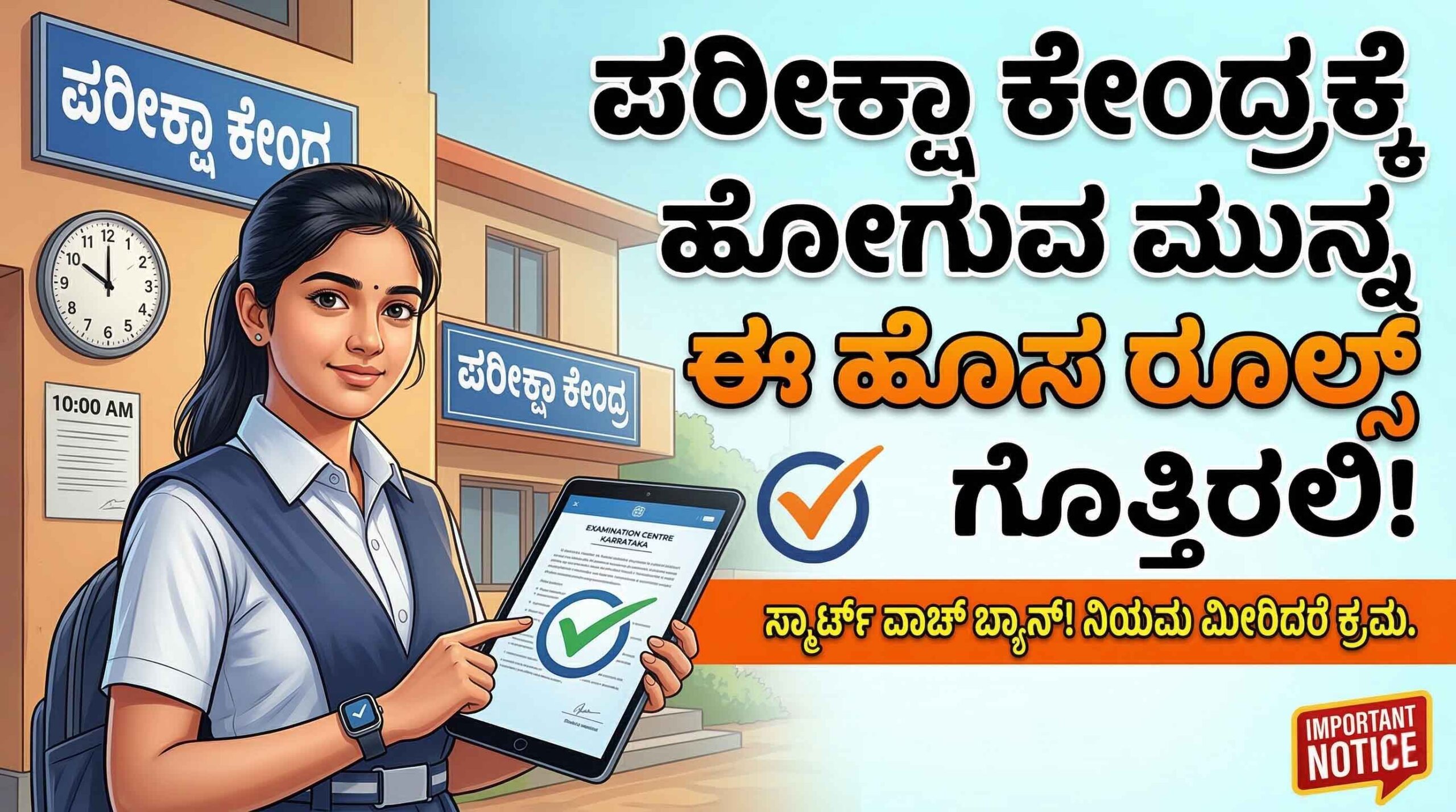 karnataka sslc exam 2026 guidelines rules students scaled