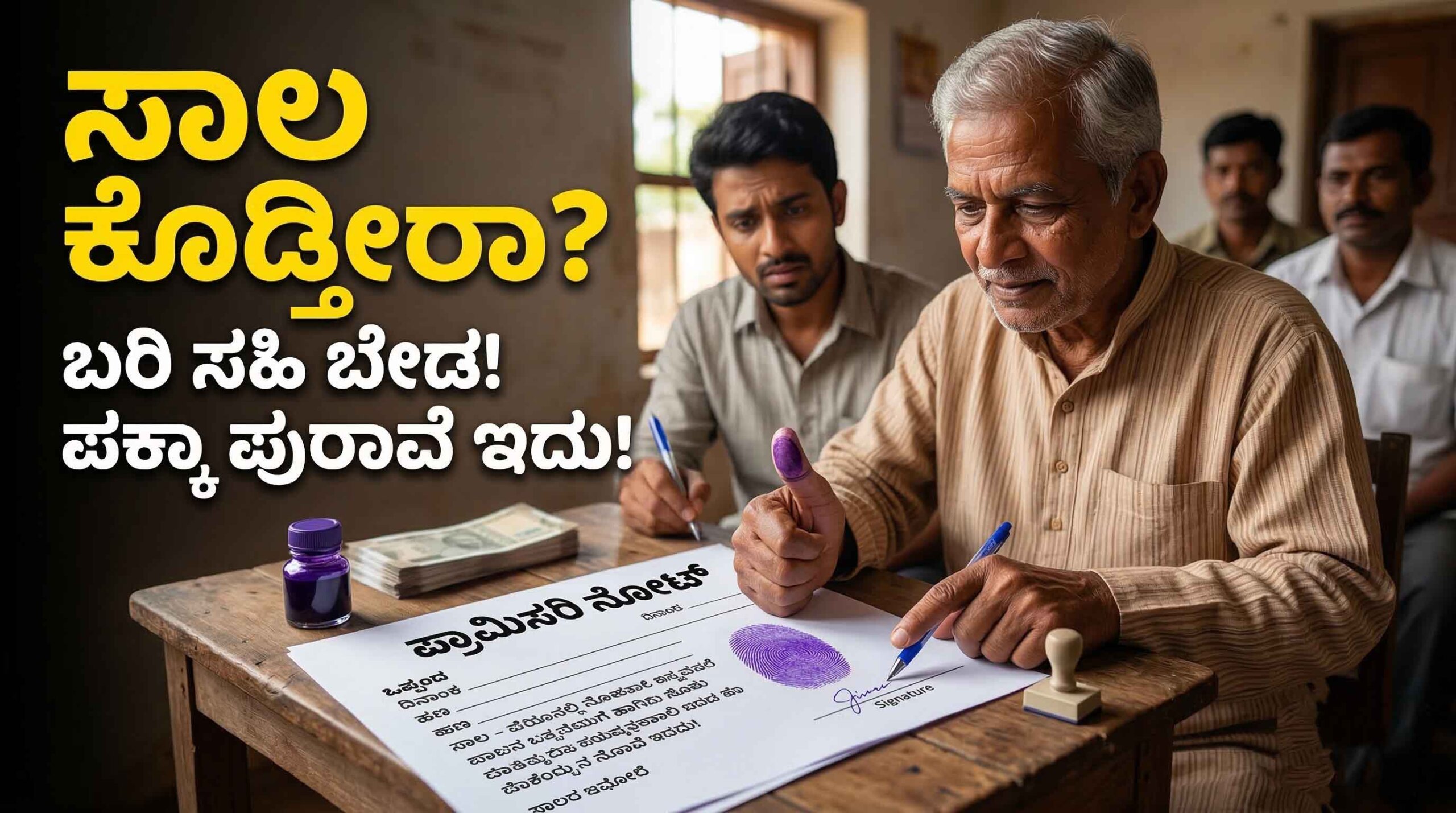 promissory note rules karnataka safe money lending scaled