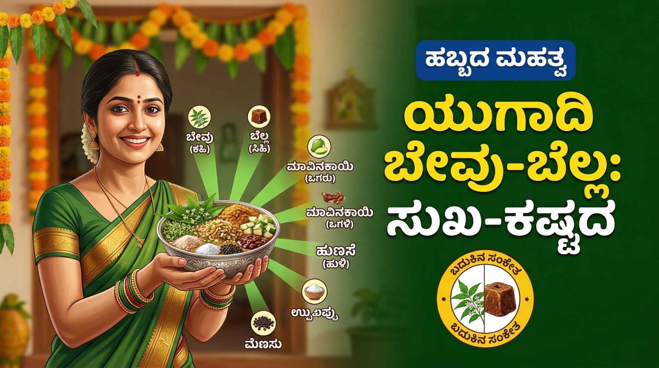 ugadi bevu bella recipe and significance karnataka 2026 scaled