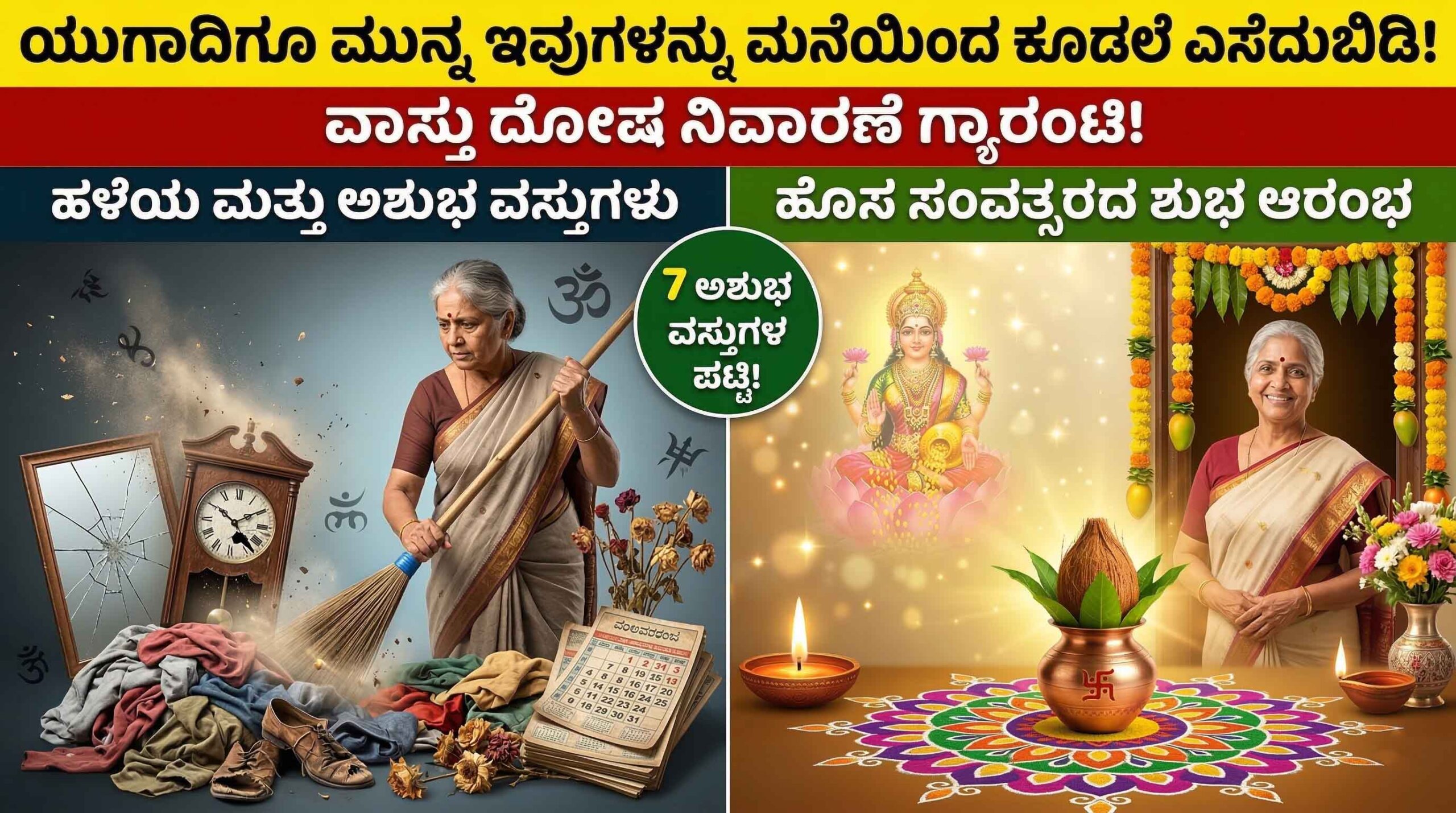 ugadi cleaning vastu tips kannada scaled