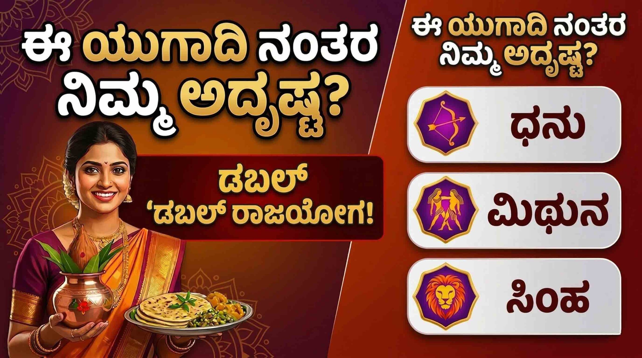 ugadi rashi bhavishya 2026 rajayoga lucky zodiac signs kannada 1 scaled