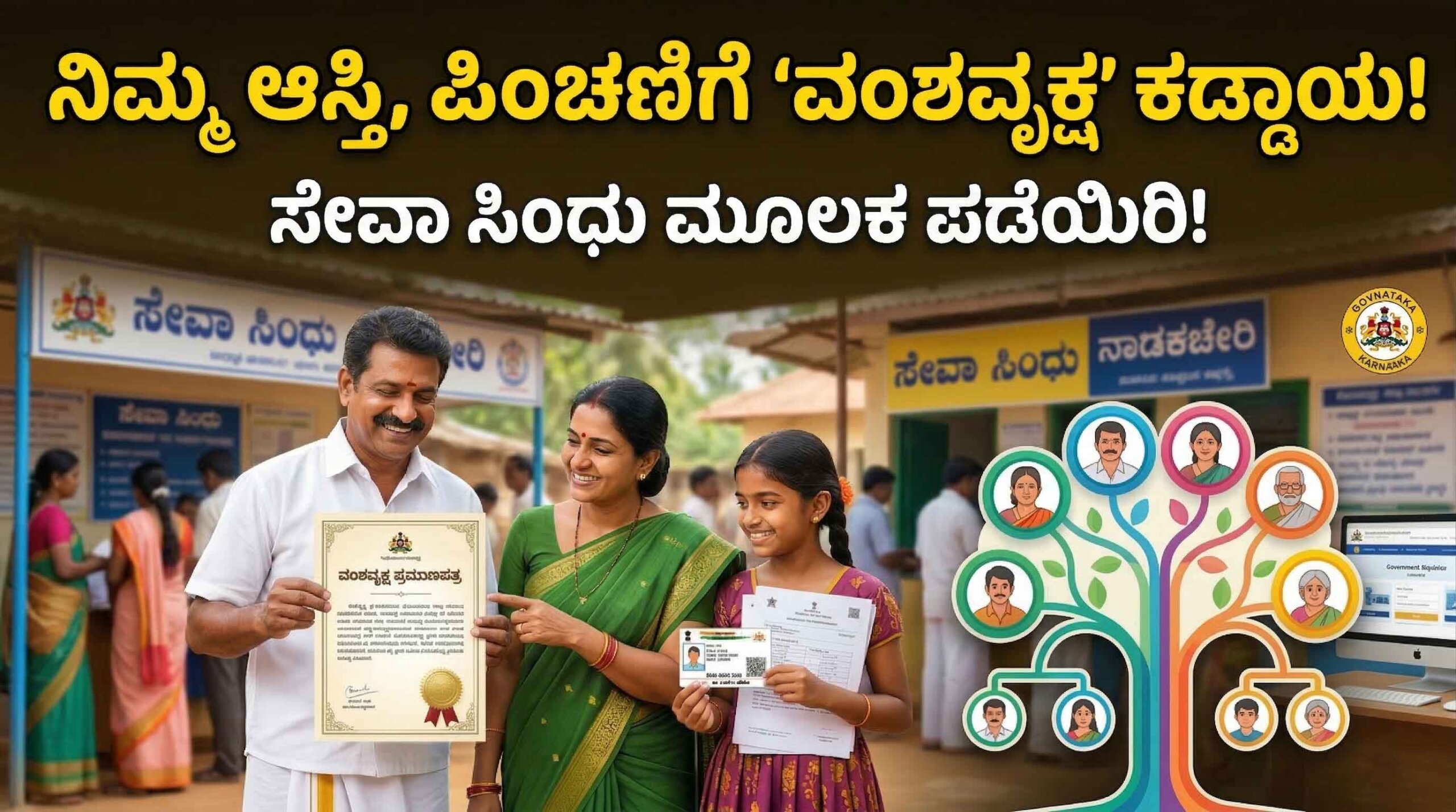 vamshavruksha certificate karnataka how to apply online offline scaled