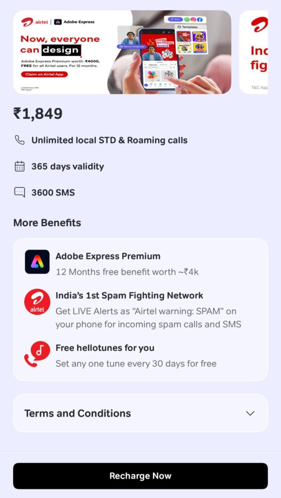 AIRTEL 1849