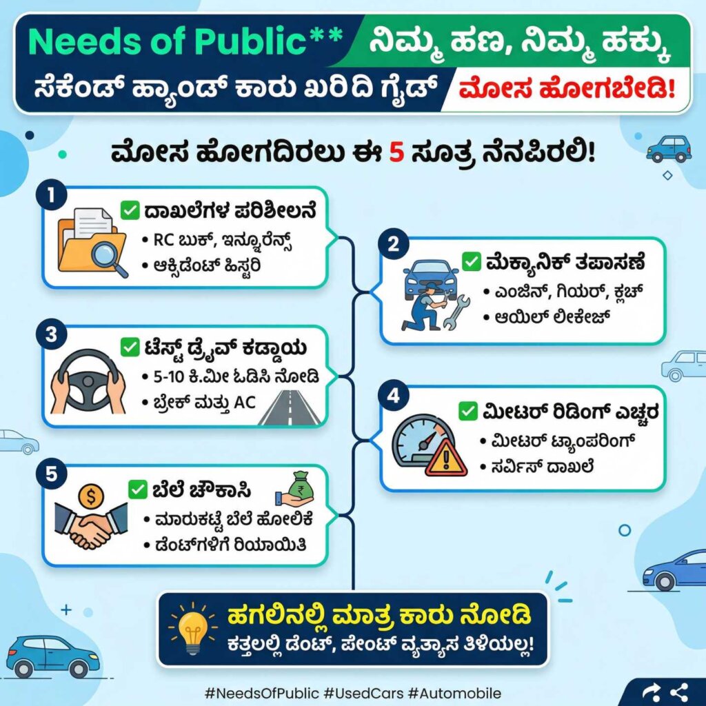 second hand car guide