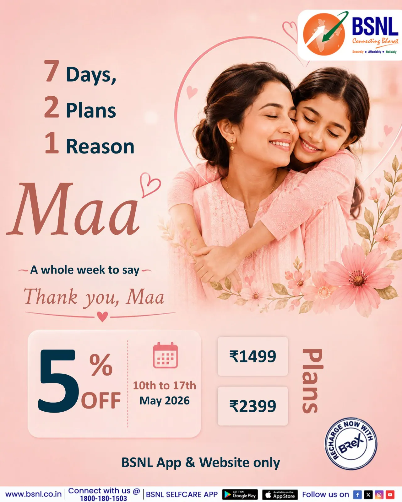 BSNL RECHARGEW OFFER