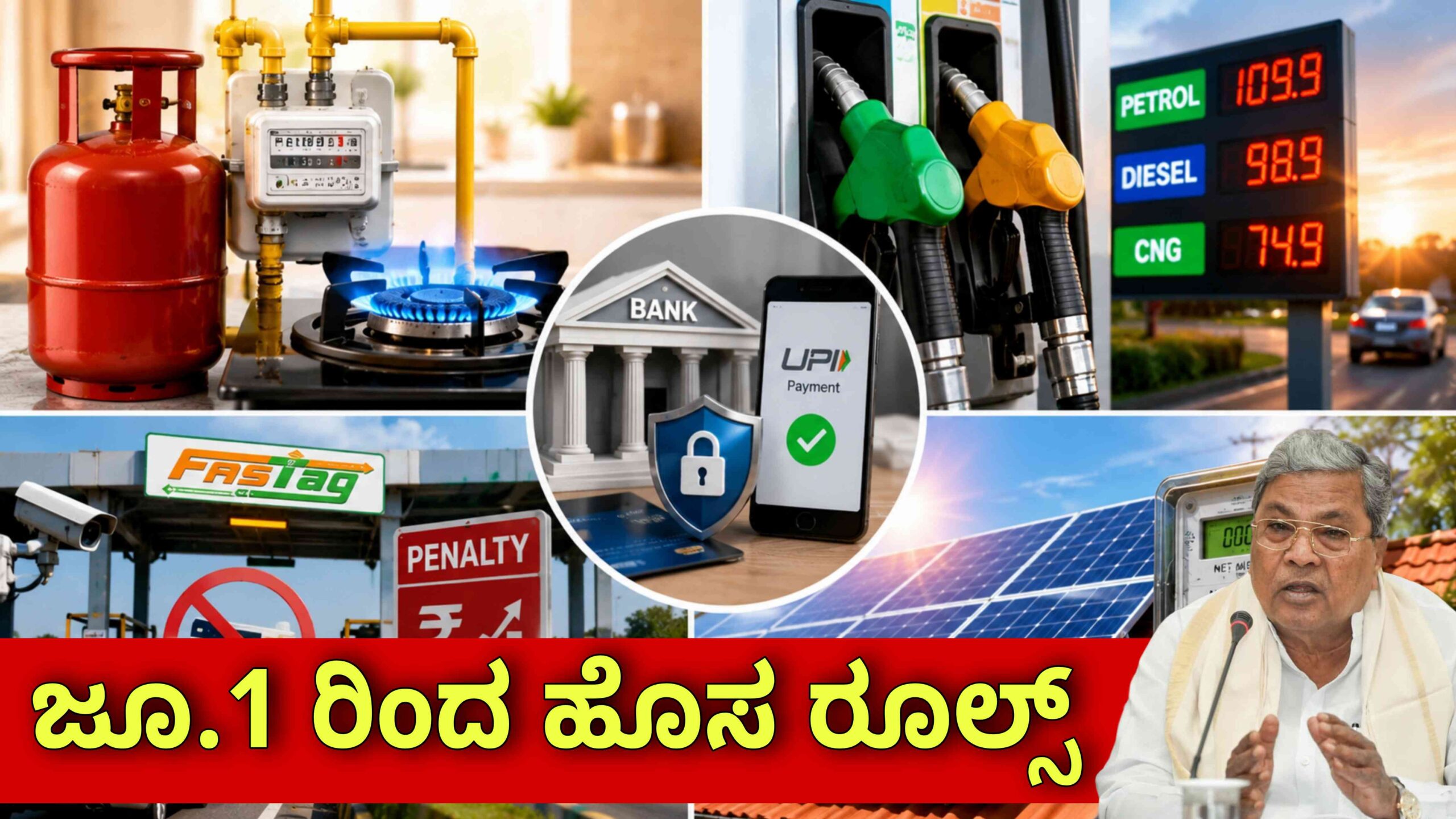 june 1 new rules ಪ್ರಮುಖ ಬದಲಾವಣೆಗಳು scaled