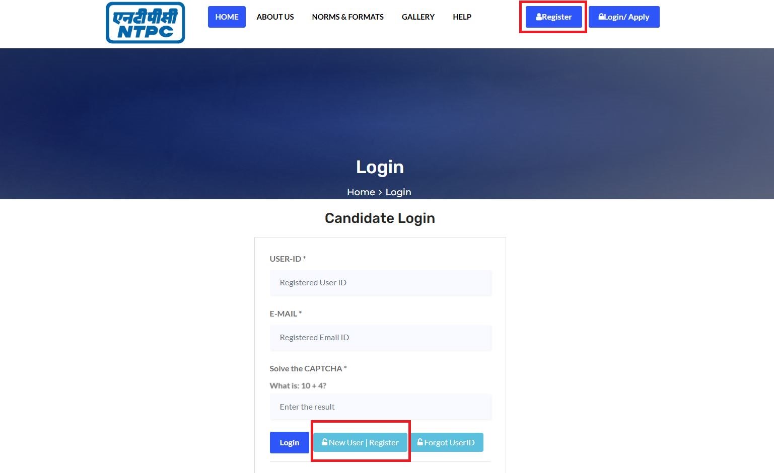 ntpc apply now 2