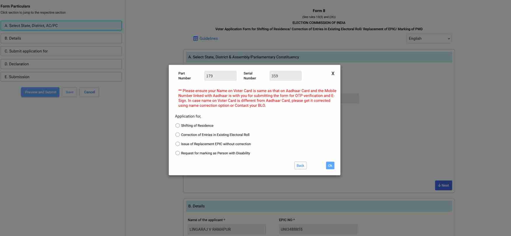 voter id correction 5 1