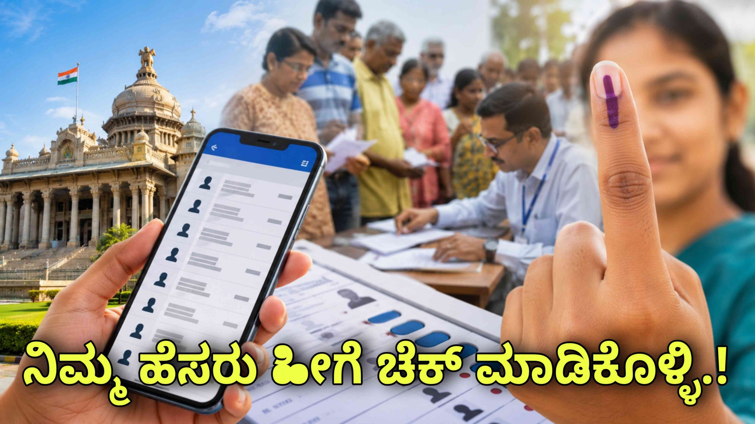 voter list 2026 SIR Karnataka ಮತದಾರರ ಪಟ್ಟಿ scaled