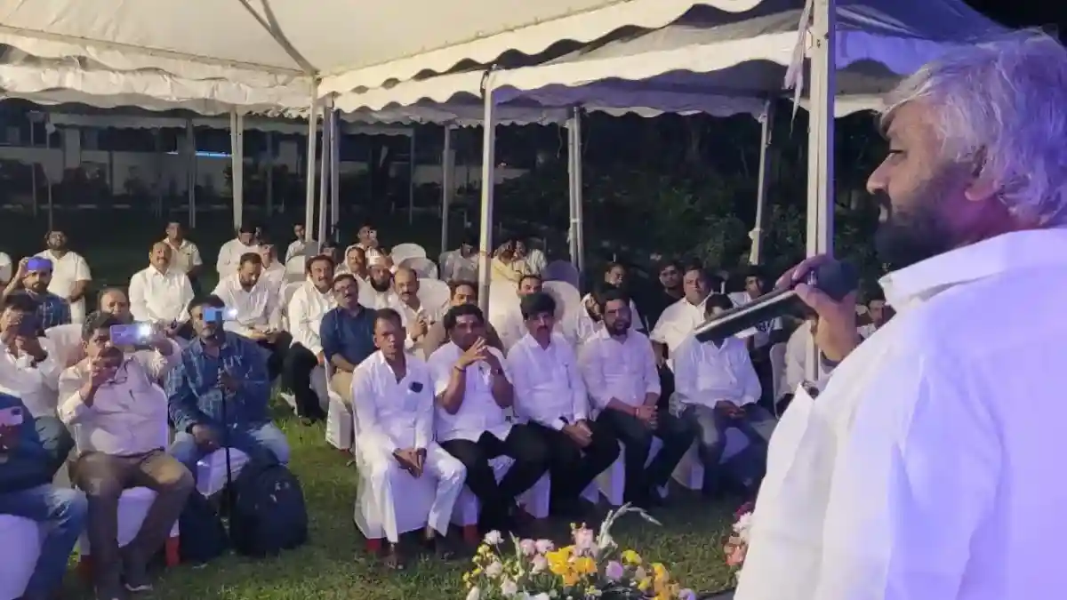 ishwar khandre speech after minister
