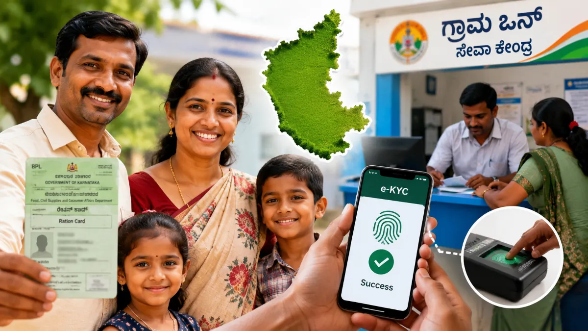 ration card correction