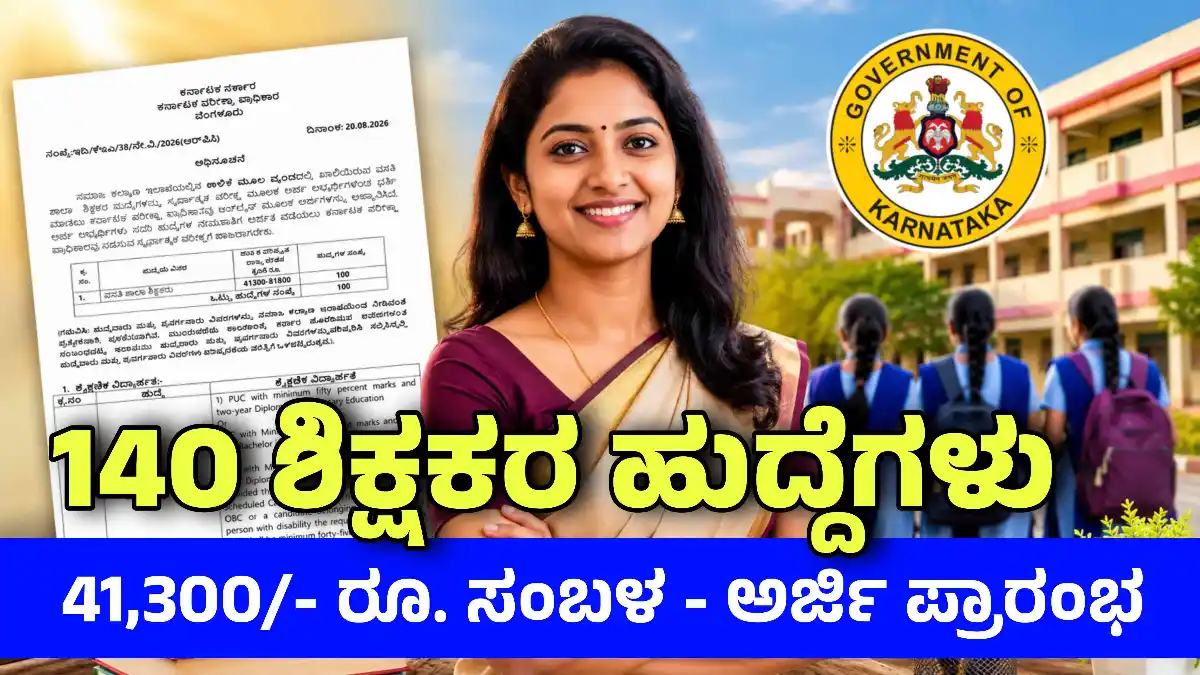 SWD 140 TEACHERS RECRUITMENT APPLY NOW